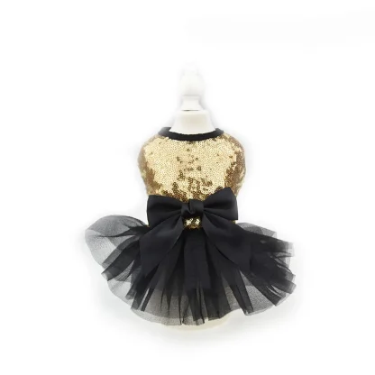 Cute Sequins Dress for Small Pets - Image 3