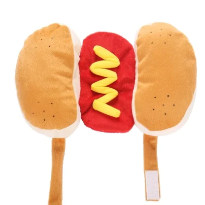 Pet Halloween Costume Funny Hot Dog - Image 3