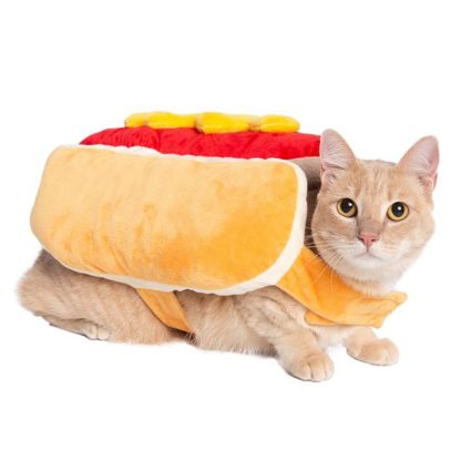 Pet Halloween Costume Funny Hot Dog - Image 7