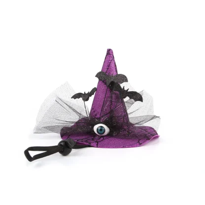 Funny Halloween Witch Hat for Pets