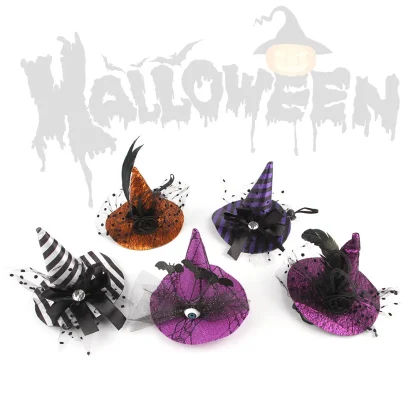 Funny Halloween Witch Hat for Pets - Image 3