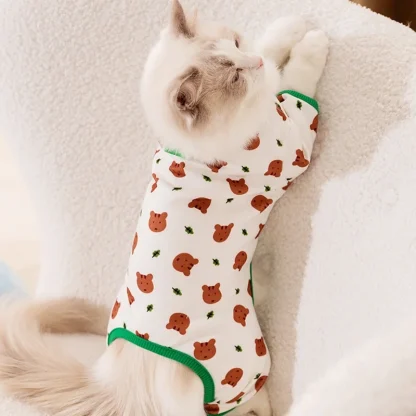 Printed Cozy Comfy Overalls for Pets - Image 11