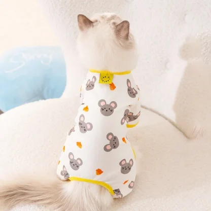 Printed Cozy Comfy Overalls for Pets - Image 9