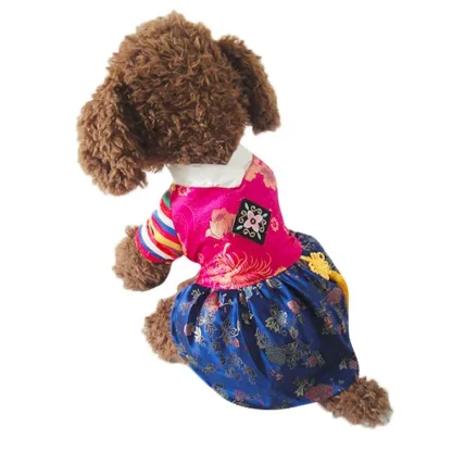 Traditional Floral Clothes for Pets - Image 11