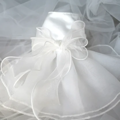 Luxury Wedding Dress for Small Pets - Image 7