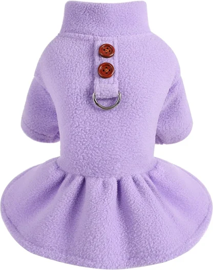 Thermal Fleece Dress for Small Pets - Image 6